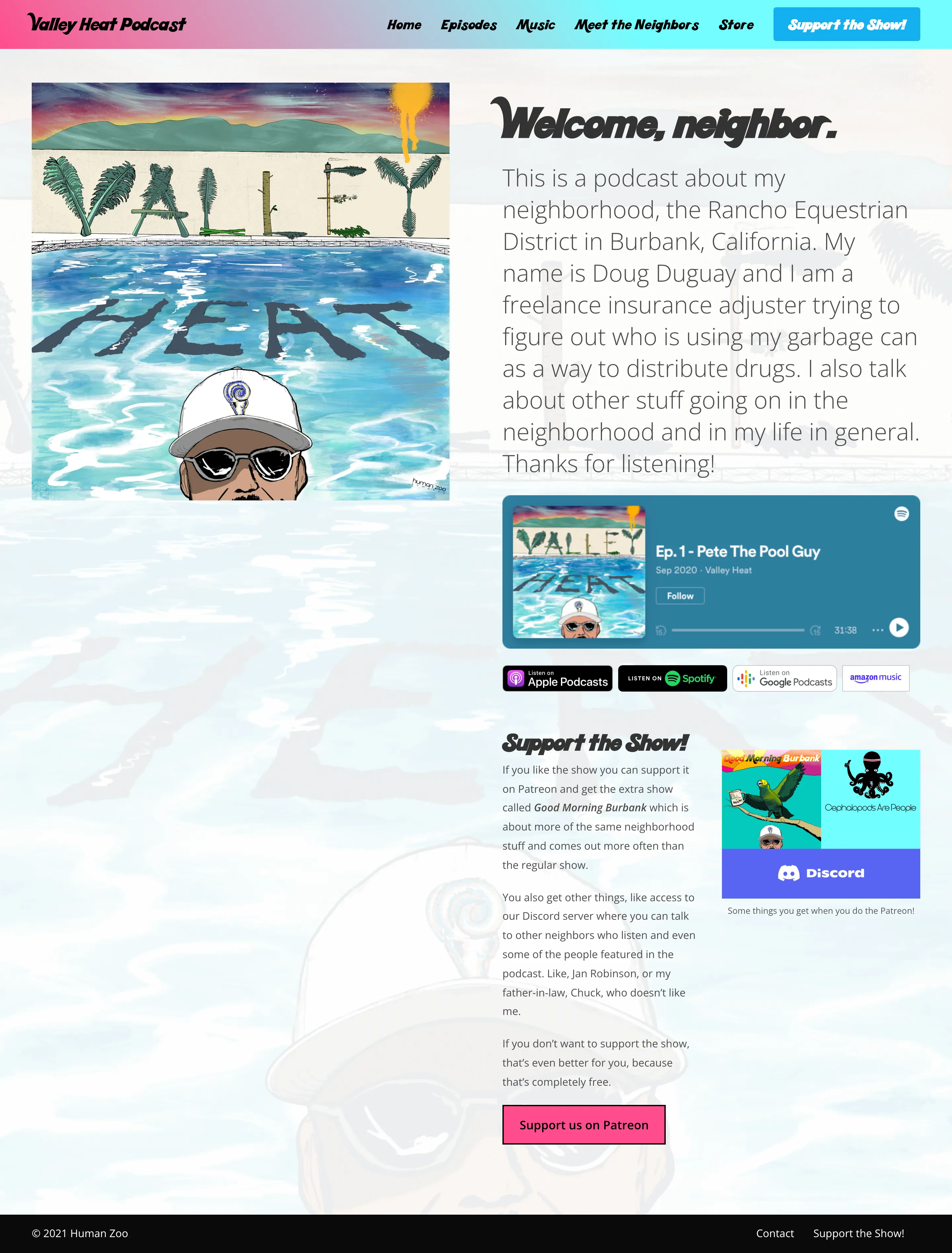 site screenshot